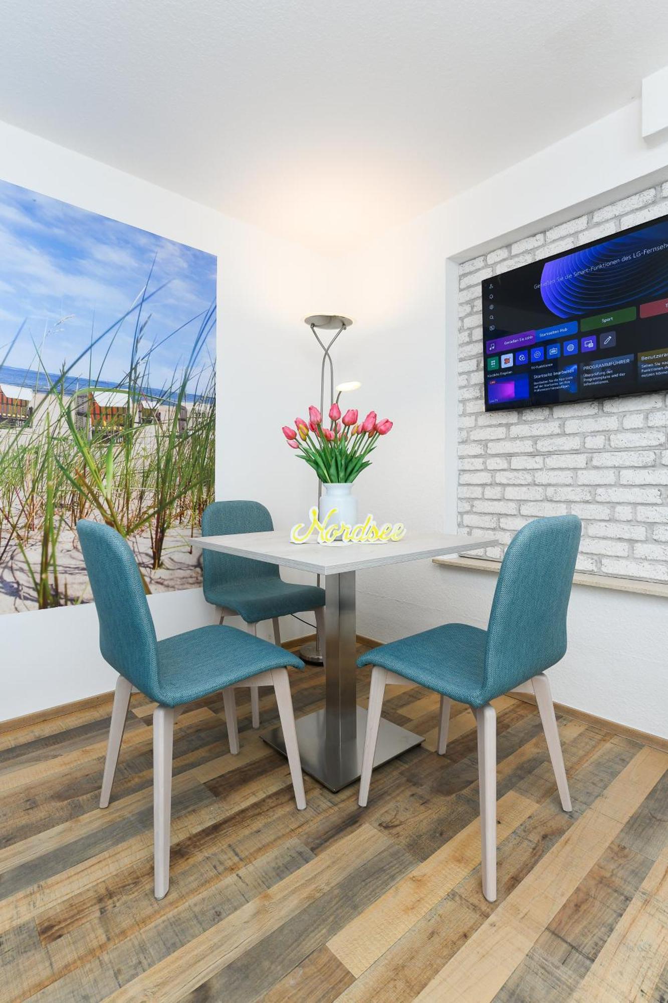 Haus Strandkorb Mit Fruehstuecksoption Bensersiel Exteriör bild